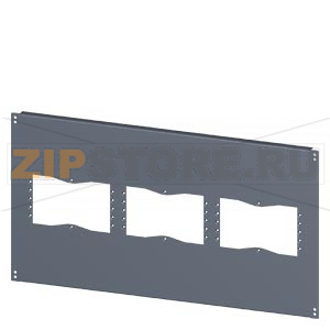 SIVACON, base, with cutouts for flanges, IPXX, T: 600 mm, W: 900 mm, zinc-plated Siemens 8MF1096-2UB52-0 