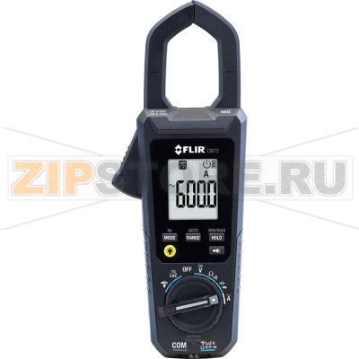 Клещи токовые, цифровые, CAT IV 600 В, CAT III 1000 В, 6000 точек FLIR CM72 