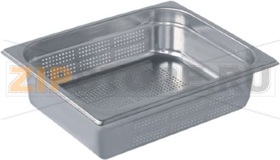 TRAY ST./STEEL GN 1/2 325x265xH100 mm 