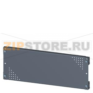 SIVACON, mounting plate, mounting with bracket, perforated, H: 200 mm, W: 600 mm, zinc-plated Siemens 8MF1260-2AM12-0 
