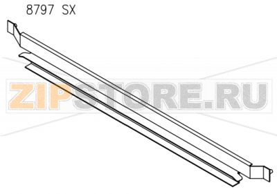 Ass. Guidacesto Tipo a Post. SX Aristarco TR 1650                                 Ass. Guidacesto Tipo a Post. SX&nbsp;Aristarco TR 1650Запчасть на сборочном чертеже под номером: 8797Название запчасти Aristarco на итальянском языке: Ass. Guidacesto Tipo a Post. SX Aristarco TR 1650
