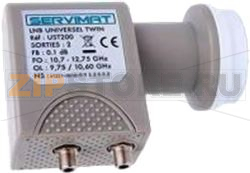 LNB UNIVERSELLE TWIN 