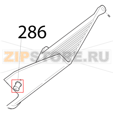 Distanziali paramano D.20x31 mm Sirman Mirra 300 Distanziali paramano D.20x31 mm Sirman Mirra 300Запчасть на деталировке под номером: 286