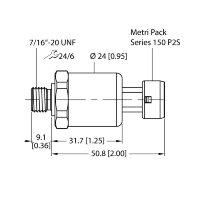 Датчик давления Turck PT150PSIG-1105-U3-MP11