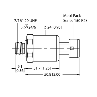 Датчик давления Turck PT150PSIG-1105-U3-MP11 