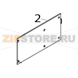 Panel control board TSC PEX-1230 Panel control board TSC PEX-1230Запчасть на деталировке под номером: 2