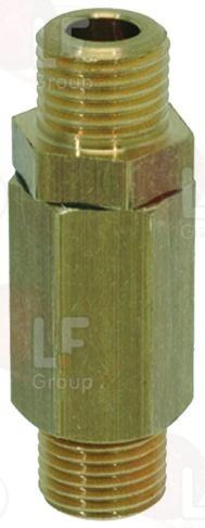 VALVOLA DI NON RITORNO ø 3/8"M-3/8"M 