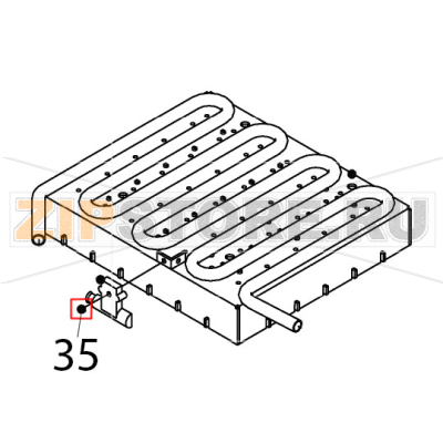 Truss head tapping screw (s-tite) Hoshizaki IM-65NE-25 Truss head tapping screw (s-tite) Hoshizaki IM-65NE-25Запчасть на деталировке под номером: 35