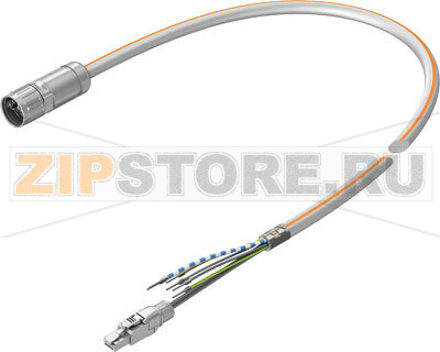 Кабель электродвигателя 7.5 м Festo NEBM-M23G15-EH-7.5-Q7N-R3LEG14 