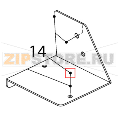 Flange nut Hoshizaki IM-65NE-25 Flange nut Hoshizaki IM-65NE-25Запчасть на деталировке под номером: 14