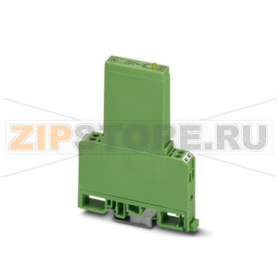 Силовое полупроводниковое реле Phoenix Contact EMG 12-OV- 24DC/240AC/1 со световым индикатором и защитной схемой во входной и выходной цепи, вход: 24 В пост.тока, выход: 24-280 В перем.тока/макс. 1 А.Минимальный заказ: 10 шт.Упаковка: 10 шт.