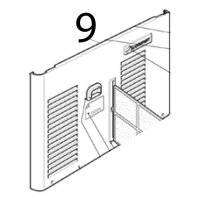 Pannello frontale SX, acqua Scotsman AF 206