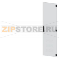 SIVACON, door, on the right, ventilated, IP40, H: 1800 mm, W: 450 mm, RAL 7035, Protection class 1 Siemens 8MF1870-2UT14-2BA2