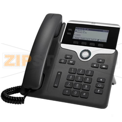 IP-телефон 2xFE (PoE), RJ-45 Cisco CP-7821-K9= 