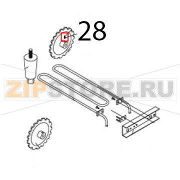 Jackscrew Airhot CT-300 Jackscrew Airhot CT-300Запчасть на деталировке под номером: 28