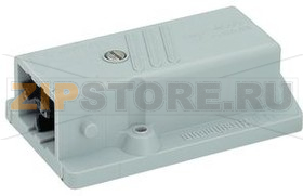 Разъем, 3P+E Hirschmann STASAP 3 N GREY 