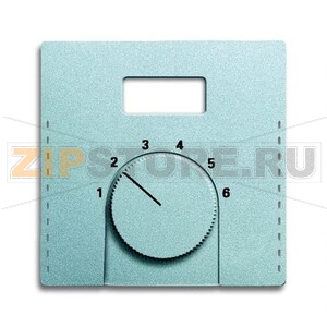 Накладка для терморегулятора, серебристый алюминий ABB 2CKA001710A3697 