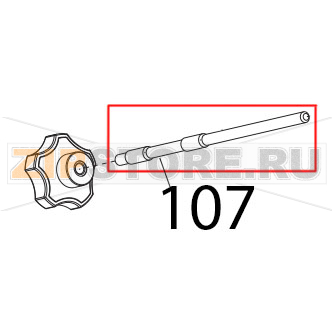 Tirante paralama SG Sirman Palladio 350 Automec Tirante paralama SG Sirman Palladio 350 AutomecЗапчасть на деталировке под номером: 107