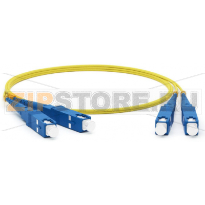патч-корд волоконно-оптический (шнур) SM 9/125 (OS2), SC/UPC-SC/UPC, 2.0 мм, duplex, LSZH, 20 м 