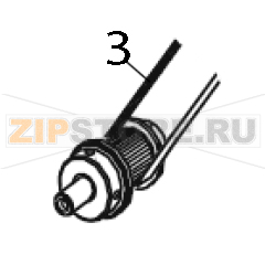 Kit platen drive belt (203 and 300 dpi) RH and LH Zebra 170PAX4 Kit platen drive belt (203 and 300 dpi) RH and LH Zebra 170PAX4Запчасть на деталировке под номером: 3