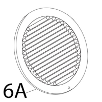 Interno lama Y08, H.10, ossid. Sirman Palladio 350 Top