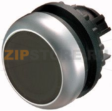 Головка кнопки с фиксацией, черная Eaton M22-DR-S 