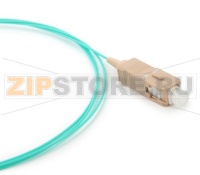 Hyperline FPT-B9-503-SC/PR-1M-LSZH-AQ (FPT9-503-SC-10G-1M) Пигтейл волоконно-оптический MM 50/125(OM3), SC, 1 м, LSZH