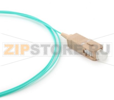 Hyperline FPT-B9-503-SC/PR-1M-LSZH-AQ (FPT9-503-SC-10G-1M) Пигтейл волоконно-оптический MM 50/125(OM3), SC, 1 м, LSZH 