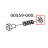 Distance washer 4x8x0.5 Zebra TTP 1030