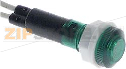 INDICATOR LIGHT GREEN 230V 