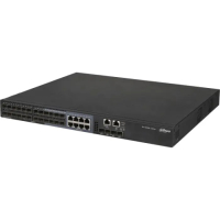 Коммутатор управляемый, 24 порта Dahua DH-S5500-24GF4XF-E