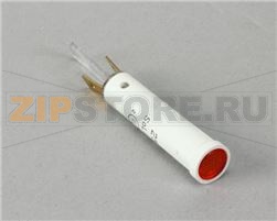 IND LIGHT; 3/8 DIA, 250V NEON, 0.187 