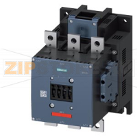 Силовой контактор, AC-3 265 A, 132 кВт/400 В AC (50–60 Гц)/режим работы по DC UC 220–240 В Вспомогательные контакты 2 НО + 2 НЗ 3-полюсн., типоразмер S10, шинные соединения Привод: стандартный винтовой зажим Блок дополнительных контактов, неразъемный DIN