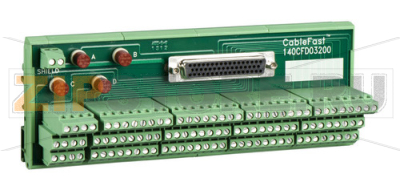 Колодка клеммная Schneider Electric 140CFD03200 
