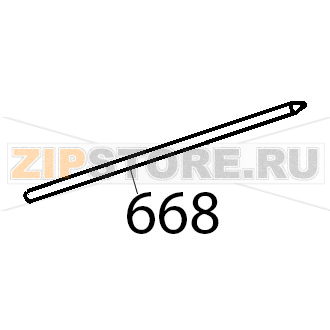 Astina motore Sirman Topaz 250 Astina motore Sirman Topaz 250Запчасть на деталировке под номером: 668