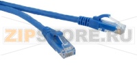 Hyperline PC-LPM-UTP-RJ45-RJ45-C6-0.5M-LSZH-BL Патч-корд U/UTP, Cat.6, LSZH, 0.5 м, синий