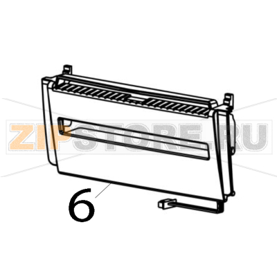 Отделитель этикеток (светлый) TSC TTP-343C Модуль отделителя этикеток (светлый) для принтера TSC TTP-343CЗапчасть на деталировке под номером: 6