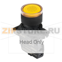 Лампа сигнальная, Ø отверстия: 22/25 мм Autonics L2RR-L3Y
