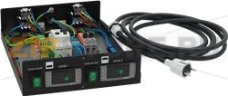 ZONE 400/600 CONTROL BOX 1PH 16A 2 TIER 