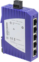 Коммутатор 1 Гб/с, RJ45, 5 портов Hirschmann SPIDER-SL-40-05T1999999SY9HHHH
