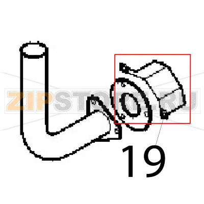 Extraction guard Angelo Po FM1221E1 Extraction guard Angelo Po FM1221E1Запчасть на деталировке под номером: 19
