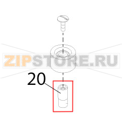 Roller shaft Bear Varimixer AR80 VL-1S Roller shaft Bear Varimixer AR80 VL-1SЗапчасть на деталировке под номером: 20