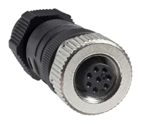 Разъем, 8 контактов, М12 Schneider Electric XZCC12FDM80B