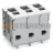 Клемма на печатную плату; 4 mm; Шаг контактов 7,5 мм; 10-пол.; Push-in CAGE CLAMP®; 4,00 mm; серые Wago 2624-3310 - Клемма на печатную плату; 4 mm; Шаг контактов 7,5 мм; 10-пол.; Push-in CAGE CLAMP®; 4,00 mm; серые Wago 2624-3310