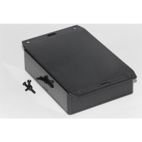 Корпус 121x94x34 мм, материал: пластик, черный, 1 шт Hammond 1591GF2BK