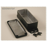 Корпус алюминиевый 92.5x38.5x31 мм, черный, 1 шт Hammond 1590WAFBK