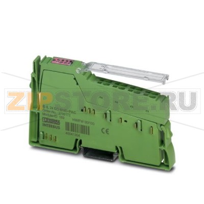 Клеммный модуль цифрового вывода Inline Phoenix Contact IB IL 24 DO8/HD-PAC в комплекте с принадлежностями (соединительный штекер и маркировочные полосы), 8 выходов, 24 В пост. тока, 500 мА, 1-проводная схема подключения.Минимальный заказ: 1 шт.Упаковка: 1 шт.