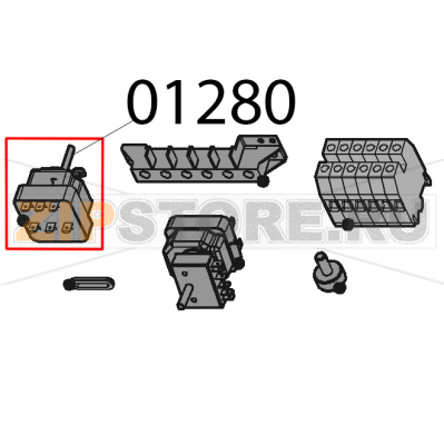 Termostato di massima Tecnoinox PP8E9 Termostato di massima Tecnoinox PP8E9Запчасть на деталировке под номером: 01280