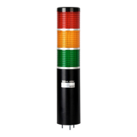Колонна сигнальная, светодиодная, алюминиевая, Ø: 86 мм Autonics ML8L-F3FF-RGB-B