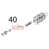 Ionisation cable 350 mm Angelo Po FC1011G